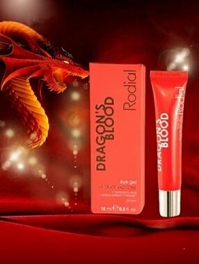 Rodial Dragon's Blood Eye Gel Eye Cream FULL SIZE in Tube 15ml *BNIB